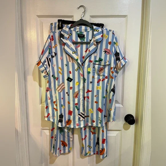 Kate Spade summer pajama set - Picture 1 of 4